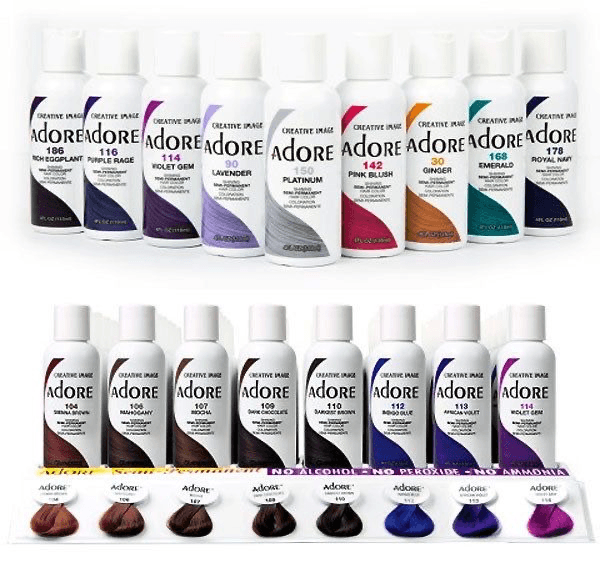 Bleach, Developer & Hair Dye